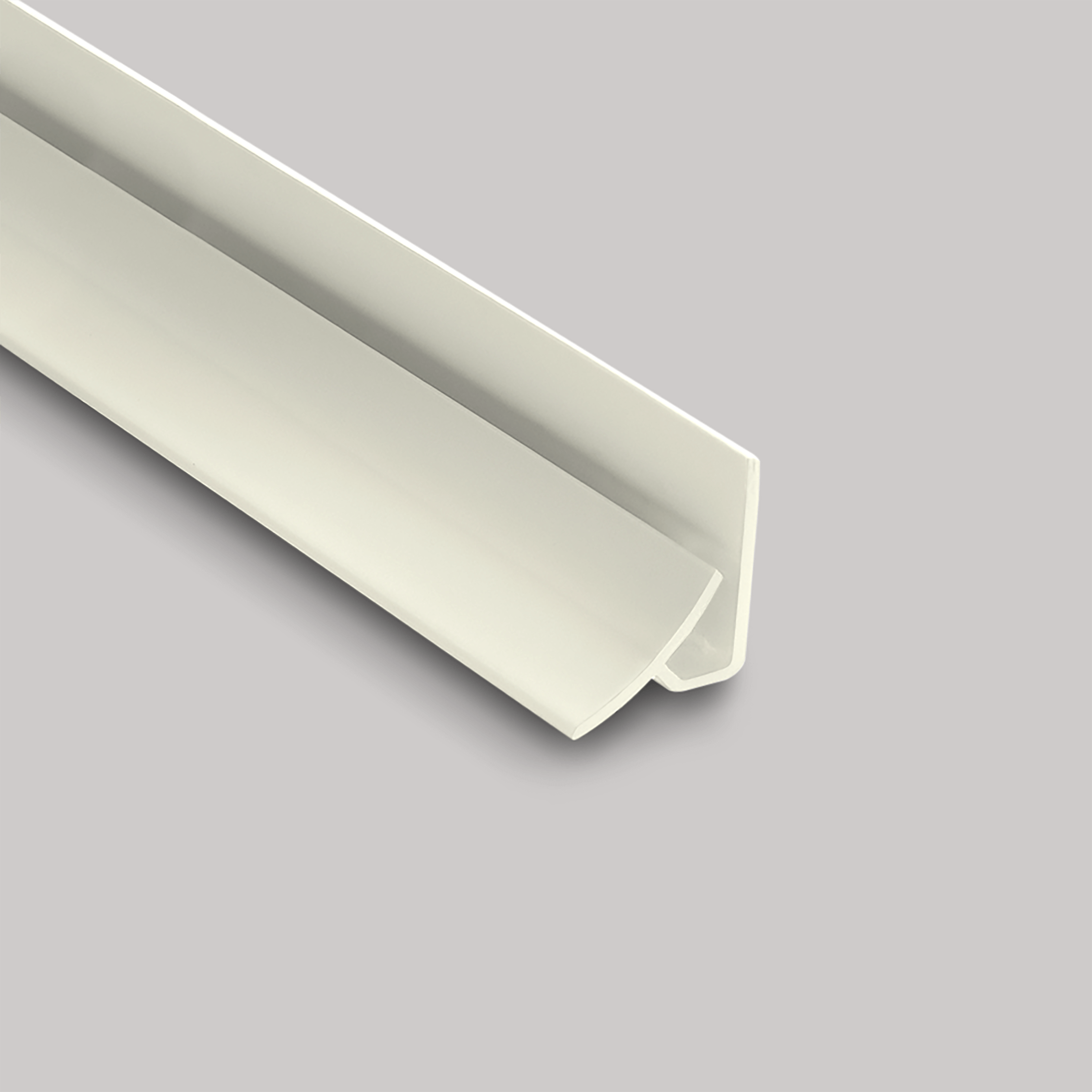 Ivory Satin Wall Cladding Internal Corner 3.05m image